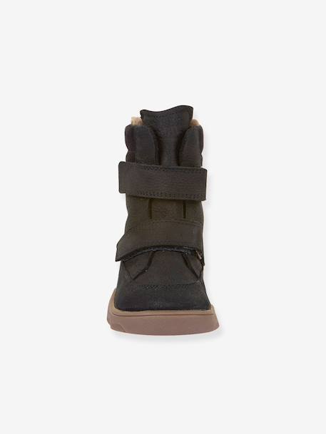 ZERU TEX WINTER BAREFOOT FRODDO barefoot boots for children deep blue+golden pink+petrol blue 