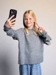 Girls-Long-sleeved knit jumper for girls