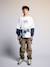 Long-sleeved T-shirt for boys ecru 
