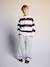 Pack of 2 wide-leg trousers for boys grey 