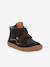 Barefoot TEX WOOL FRODDO children's boots blue+camel+deep blue+slate grey 