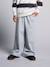 Pack of 2 wide-leg trousers for boys grey 