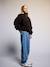 Barrel jeans for girls medium blue 