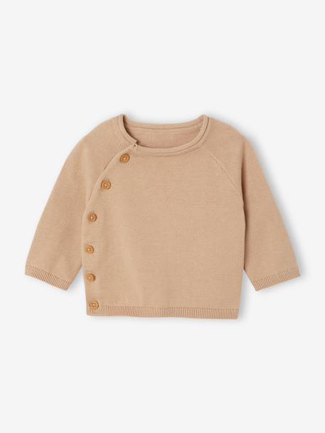 Newborn jumper and trousers set beige 