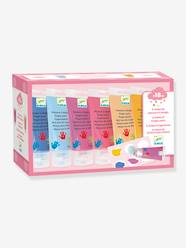 Toys-6 Tubes for Finger Painting, DJECO
