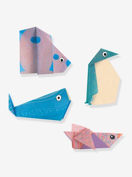 Easy Origami - Polar Animals by DJECO Blue 