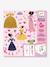 Reusable Stickers, Toy Dresses, DJECO Light Pink 