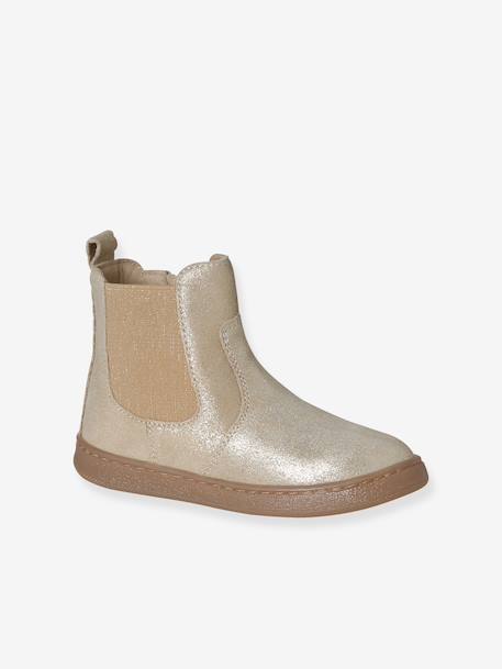 Leather Boots for Girls beige+black+bronze+brown+cocoa+golden yellow+green+navy blue+old rose 