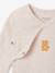 Pack of 5 long-sleeved bodysuits for newborns beige 
