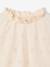 Long-sleeved blouse for girls ecru 