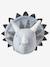 Triceratops Wall Décor Light Grey 