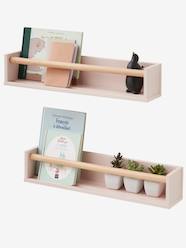 Bedroom Furniture & Storage-Set of 2 Book Shelves