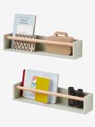 Bedroom Furniture & Storage-Storage-Set of 2 Book Shelves