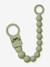 Beaded dummy clip BIBS beige+blush+ecru+petrol blue+sage green 