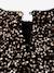 Sequin sweatshirt for girls chocolate 