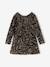 Sequin dress for girls chocolate 