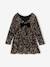 Sequin dress for girls chocolate 