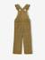 Corduroy pinafore dungarees for girls olive 