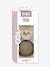 Dummy with mini case BIBS beige+ecru 