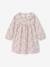 Baby dress + cardigan + band for head accessories for hair set old rose+vanilla 