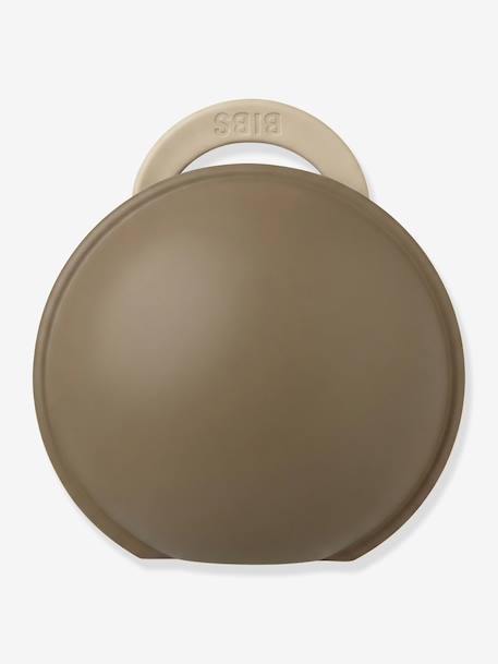 Dummy with mini case BIBS beige+ecru 