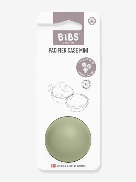 Mini dummy case BIBS beige+ecru+sage green 