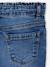 Slim-fit jeans for girls light blue+medium blue 