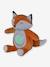 Stars Projecting Fox Night Light denim blue+golden yellow+grey+Grey+Orange 