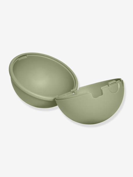 Mini dummy case BIBS beige+ecru+sage green 