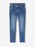 Slim-fit jeans for girls light blue+medium blue 
