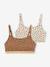 Pack of 2 bras for girls beige 