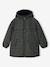 Reversible parka for kids khaki 