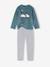 Snoopy velour pyjamas for boys aqua green 