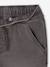 Denim-Effect Fleece Joggers, Easy to Put On, for Boys Denim Blue+light grey denim 