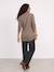 Maternity and nursing wrap cardigan taupe 