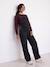 Maternity dungarees black 
