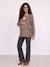 Maternity and nursing wrap cardigan taupe 