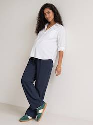 Maternity-Maternity trousers with belly band