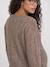 Maternity and nursing wrap cardigan taupe 