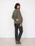 Maternity and nursing sweatshirt khaki 