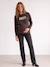Maternity long-sleeved T-shirt chocolate 