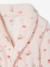 Dressing gown for girls light pink 