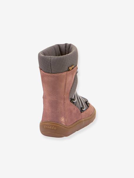 Barefoot TEX TRACK WOOL FRODDO boots for children blue+bordeaux red+grey+petrol blue 