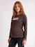 Maternity long-sleeved T-shirt chocolate 