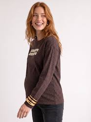 Maternity-Maternity long-sleeved T-shirt