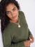 Maternity and nursing jumper bordeaux red+khaki 