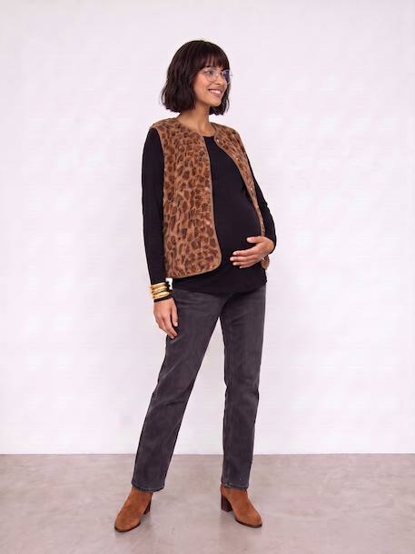 Maternity and nursing cardigan brown 