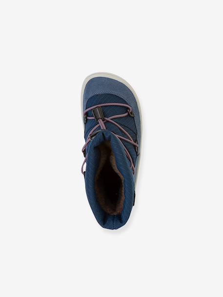 Barefoot TEX TRACK WOOL FRODDO boots for children blue+bordeaux red+grey+petrol blue 