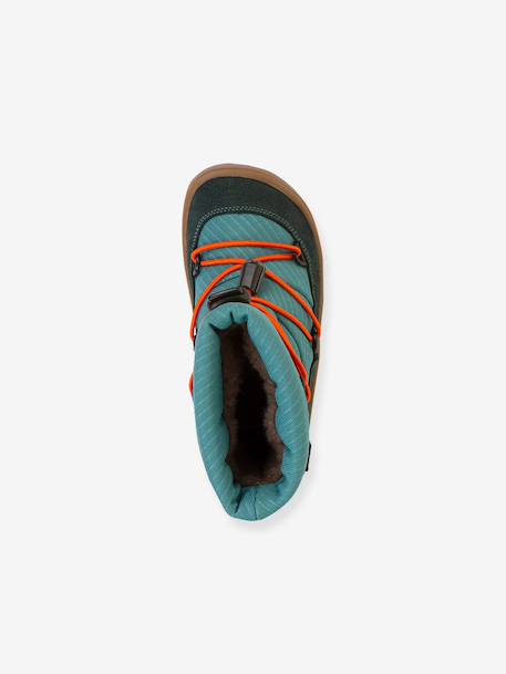 Barefoot TEX TRACK WOOL FRODDO boots for children blue+bordeaux red+grey+petrol blue 