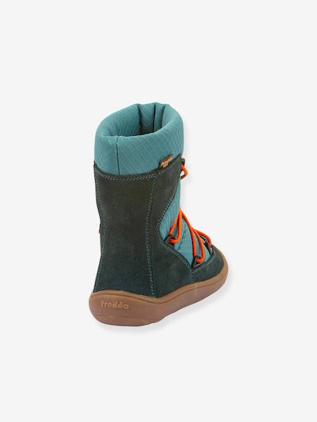 Barefoot TEX TRACK WOOL FRODDO boots for children blue+bordeaux red+grey+petrol blue 